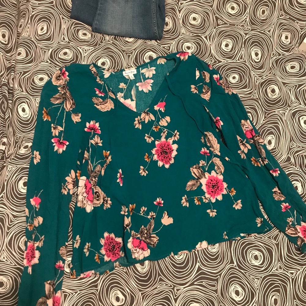 Floral blouse